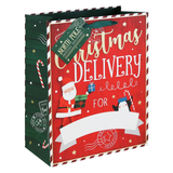 A Christmas Delivery Personalised Large Gift Bag.