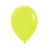 5" Neon Yellow Sempertex Latex Balloons (100)