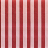 A Pink & Red Stripe Paper Tablecloth.