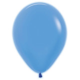 12" Neon Blue Sempertex Latex Balloons (50)
