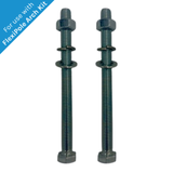 A set of 2 Spindles for the FlexiPole Arch Kit.