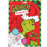 A The Grinch Christmas Colouring Set.