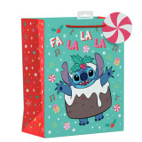 A Lilo & Stitch Large Christmas Gift Bag.