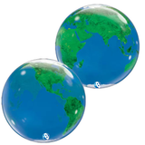 A 22" Planet Earth T-Bubble Balloon.