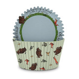 A pack of 75 The Gruffalo cupcake cases, manufactured by Anniversary House.