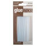 A pack of 12 Hi-Tack Hot Melt Glue Gun Sticks.