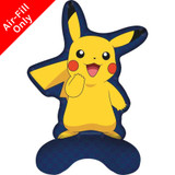 A 40 inch Pokémon Standing Pikachu Foil Balloon.
