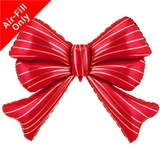 A 55 inch Bow Foil Balloon, manufactured by Partydeco.