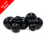 A Pebble Black Reusable PVC Balloon Garland Kit.