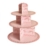 A Rococo Cherries Tiered Cake Stand.
