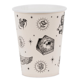 A set of 6 Harry Potter Motifs Paper Cups, manufactured by PartyDeco.