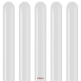 A pack of 100 260 Retro Smoke Entertainer Balloons, manufactured by Kalisan.