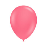 A pack of 5" Taffy latex balloons, manufactured by Tuftex.