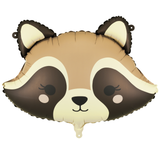 23 inch Raccoon Head Foil Balloon (1)