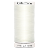 Gutermann 111 Off White Sew All Thread - 250m (1)