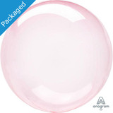 18" Dark Pink Crystal Clearz Balloon (1)