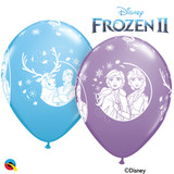 12 inch Frozen 2 Assortment Latex Balloons (6)