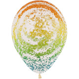 12" Graffiti Rainbow Sempertex Latex Balloons (25)