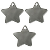8g Small Silver Star Weights (100)