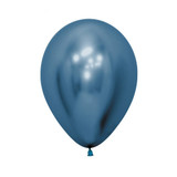 5" Reflex Blue Sempertex Latex Balloons (50)