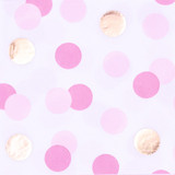 Pink & Gold Dots Paper Napkins (16)