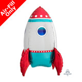 21 inch Rocket Ship Foil Balloon (1)