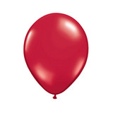5" Jewel Ruby Red Latex Balloons (100)