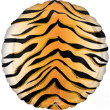 18 inch Animalz Tiger Print Foil Balloon (1)