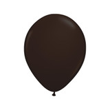 5" Fashion Chocolate Brown Latex Balloons (100)