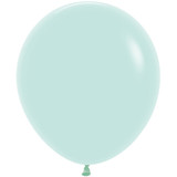 18" Pastel Matte Green Sempertex Latex Balloons (25)