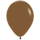 12" Fashion Coffee Brown Sempertex Latex Balloons (50)