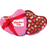 39 inch Valentine's Day Candy Box Foil Balloon (1)