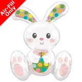 20 inch Sitting Easter Bunny Foil Balloon (1)