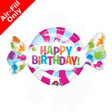 13 inch Sweetshop Birthday Foil Balloon (1) - UNPACKAGED