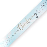 On Your Christening Blue Banner - 2.74m (1)