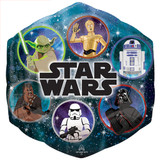 23 inch Star Wars Galaxy Supershape Foil Balloon (1)