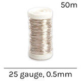 0.5mm Silver Wire (100g)