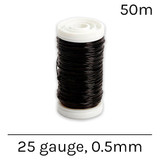 0.5mm Black Wire (100g)