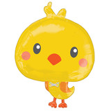 28 inch Easter Chicky Supershape Foil Balloon (1)
