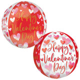 16 inch Orbz Valentine's Watercolour Foil Balloon (1)