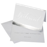 Dipped In Silver Bridesmaid Cards (3)