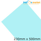 Baby Blue Hot Flex Clothing Vinyl - 230mm x 500mm (1 sheet)
