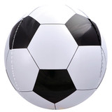 15 inch Black Football Galaxy Sphere Foil Balloon (1)