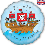 18 inch Ahoy There Pirate! Foil Balloon (1)