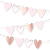 Valentine Open Hearts Paper Garland - 2m (1)