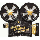 32 inch Lights Camera Action! Foil Balloon (1)