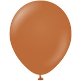18" Standard Caramel Kalisan Latex Balloons (25)