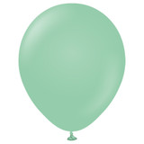 12" Standard Mint Green Kalisan Latex Balloons (100)