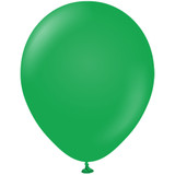 18" Standard Green Kalisan Latex Balloons (25)