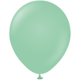 18" Standard Mint Green Kalisan Latex Balloons (25)